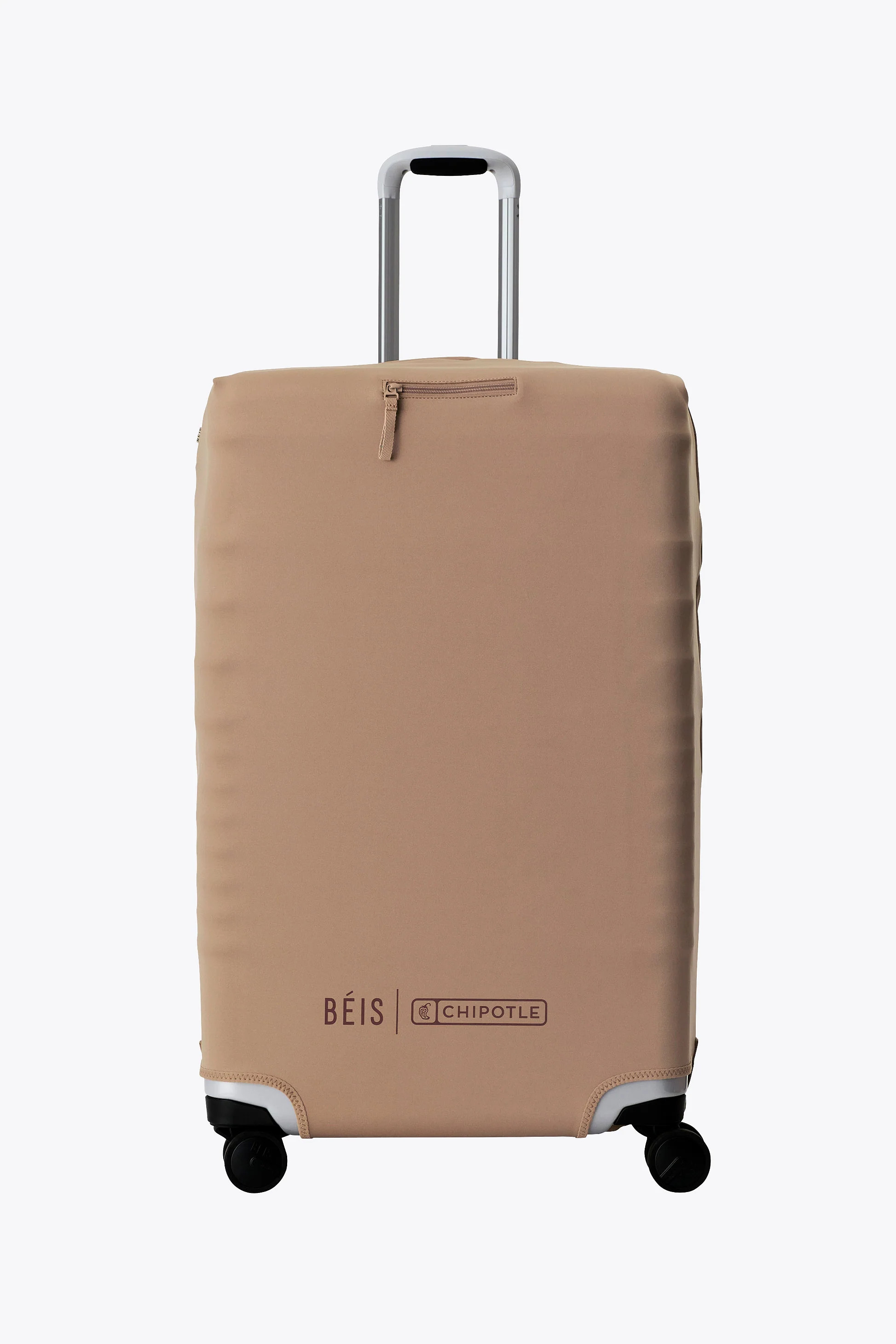 BÉIS x Chiptole 'The Large Check-In Cover' in Brown - Brown Luggage Protector & Cover | BEIS