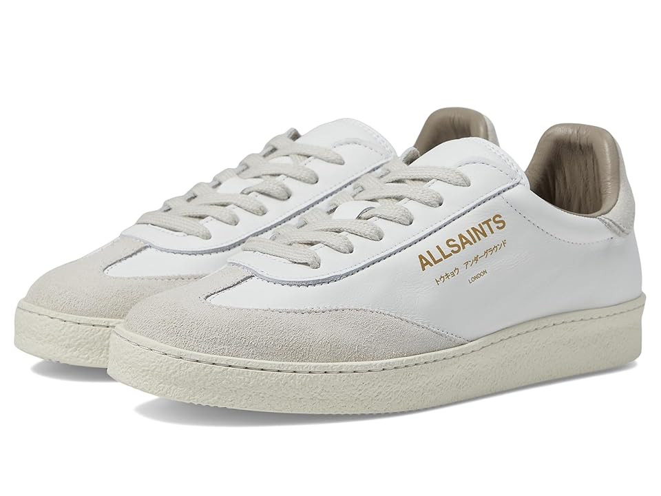 AllSaints Thelma Sneaker Women's Slippers White : 10 M, Leather | Zappos
