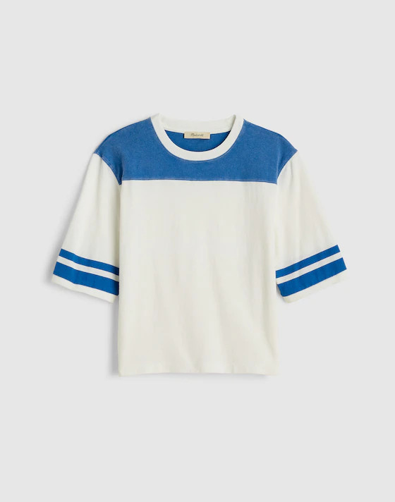 The Relaxed Varsity Tee in Vintage Jersey | Madewell