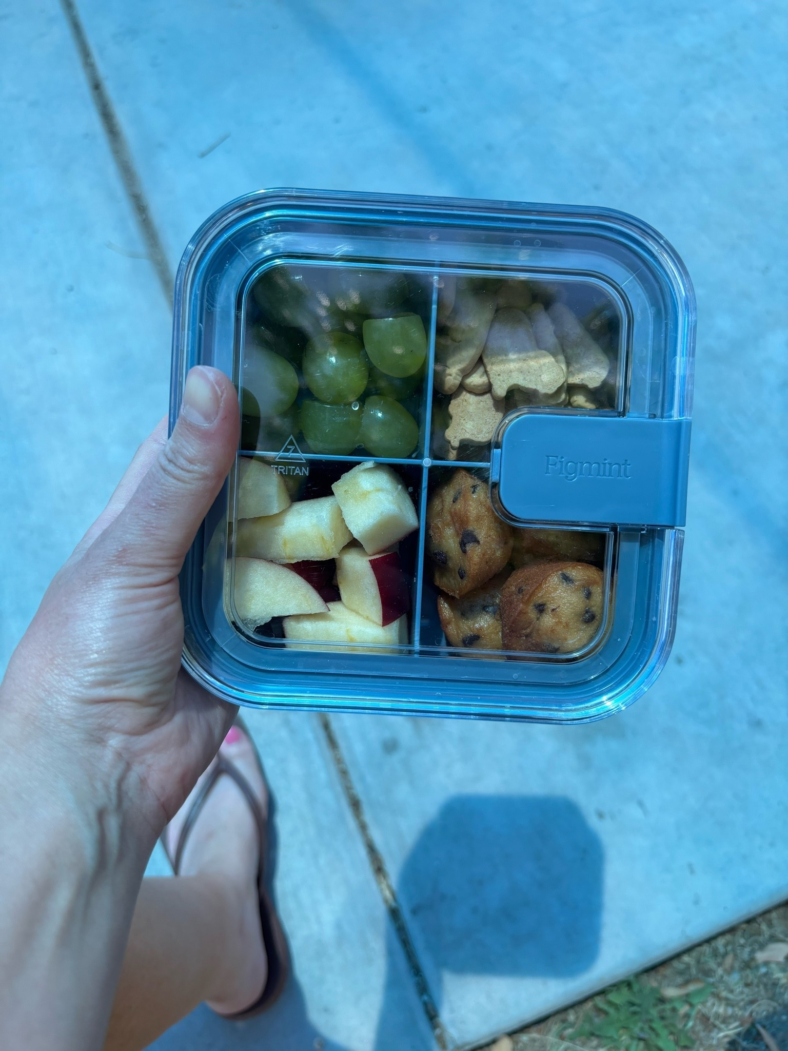 Love this snackle box, food storage container from @Target Figmint brand! Comes in this pretty blue, purple, cream, and sage green! Perfect for on the go, beach/pool days, and more this summer!

#LTKmomlife #LTKSwim #LTKSaleAlert