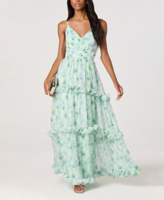 Women's Ayanna Ruffle Tiered Dress | Macy's