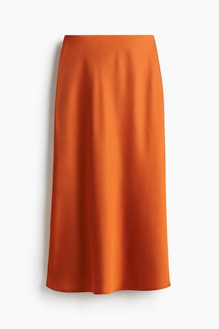 H & M - Midi Skirt - Orange | H&M (US + CA)