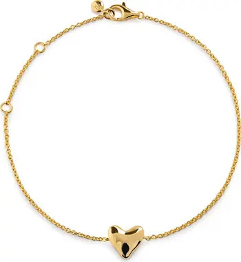 Monica Vinader Heart Chain Bracelet | Nordstrom | Nordstrom