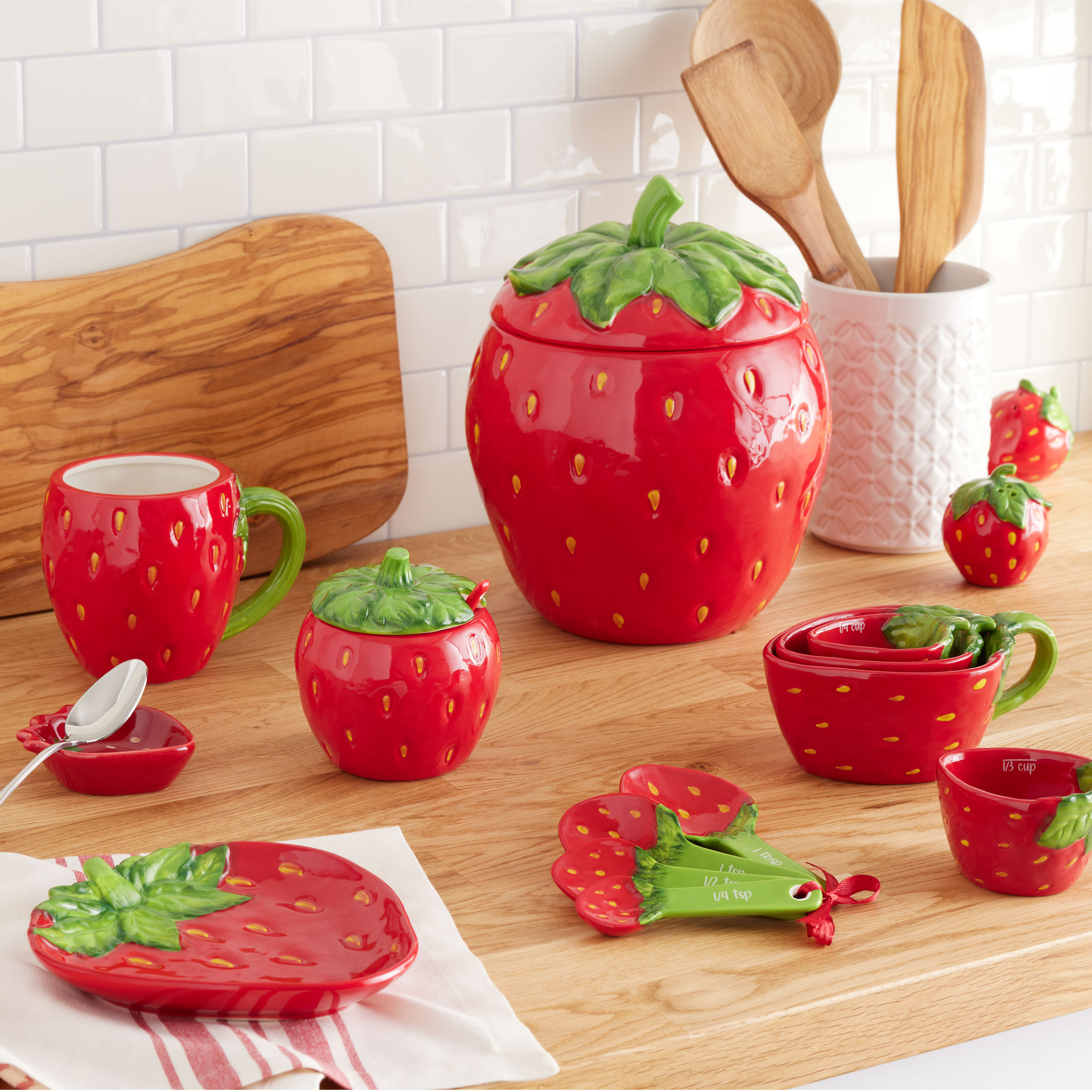 Strawberry Figural Kitchenware Collection | World Market