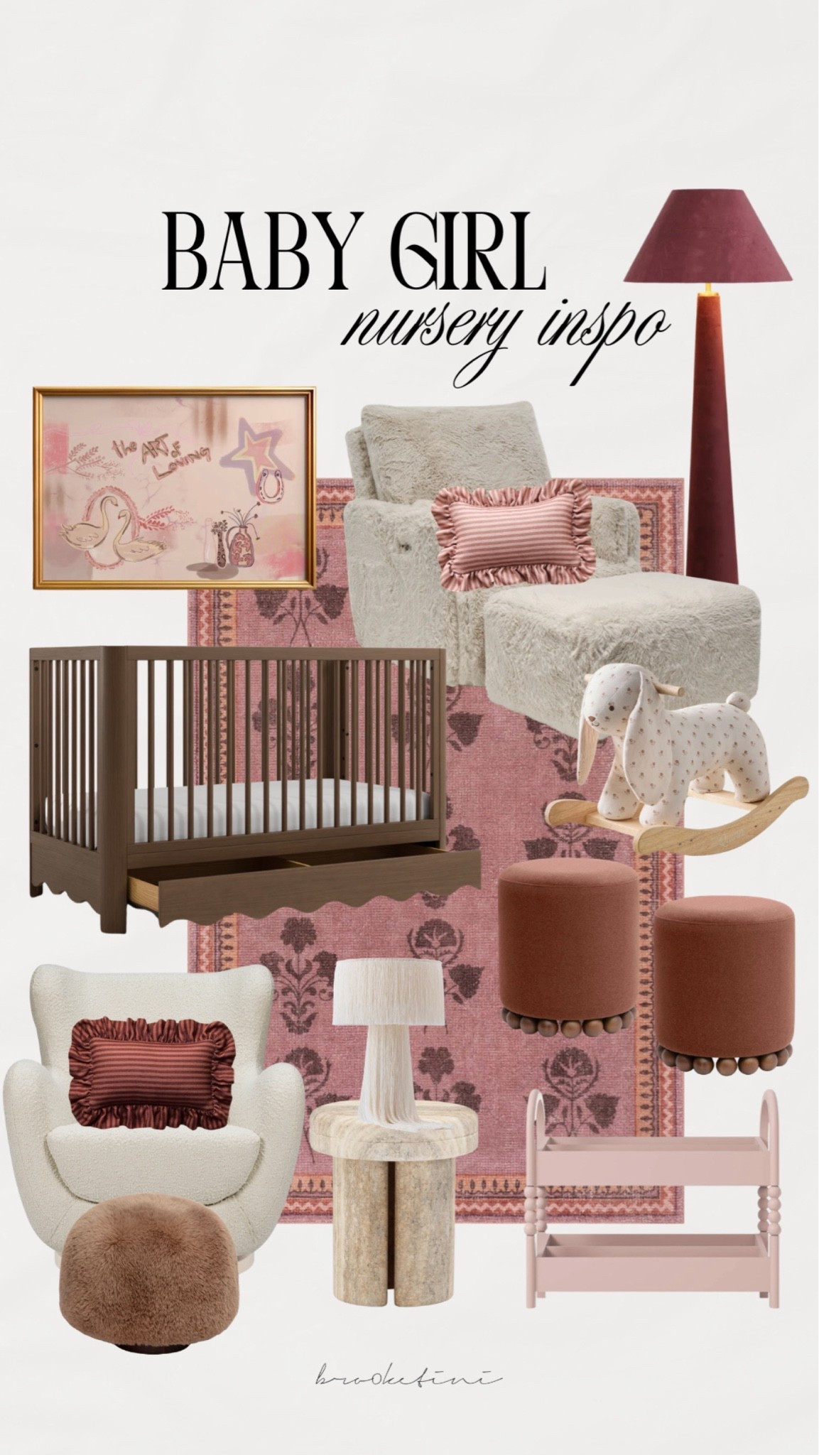 Baby girl nursery 🦢 🩰

#LTKHome #LTKBaby #LTKBump