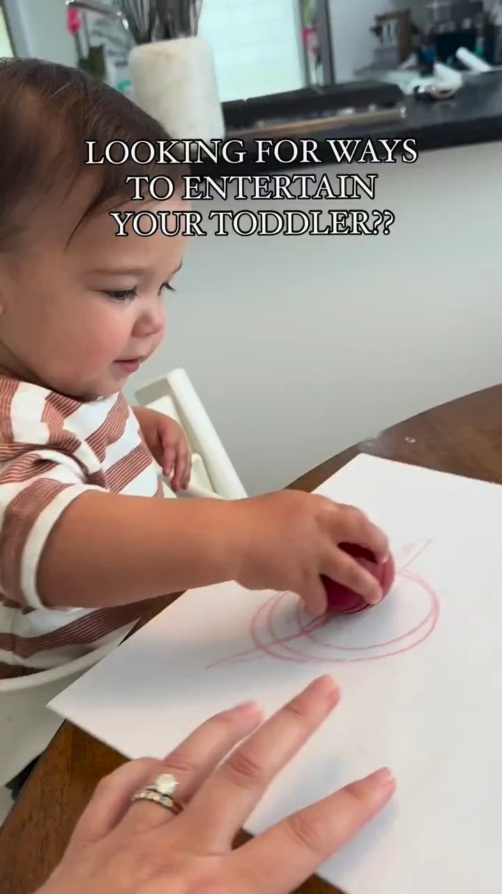 Toddler entertainment that improves age appropriate pencil grasp. And fun! 

 #LTKBaby #LTKKids #LTKFamily
