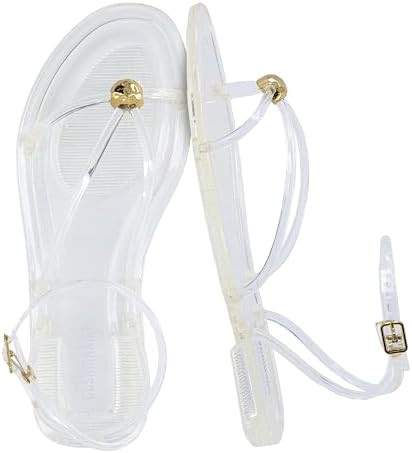 CUSHIONAIRE Vita Jelly Sandals for Women, Casual Lightweight Womens Strappy Sandals with Adjustab... | Amazon (US)