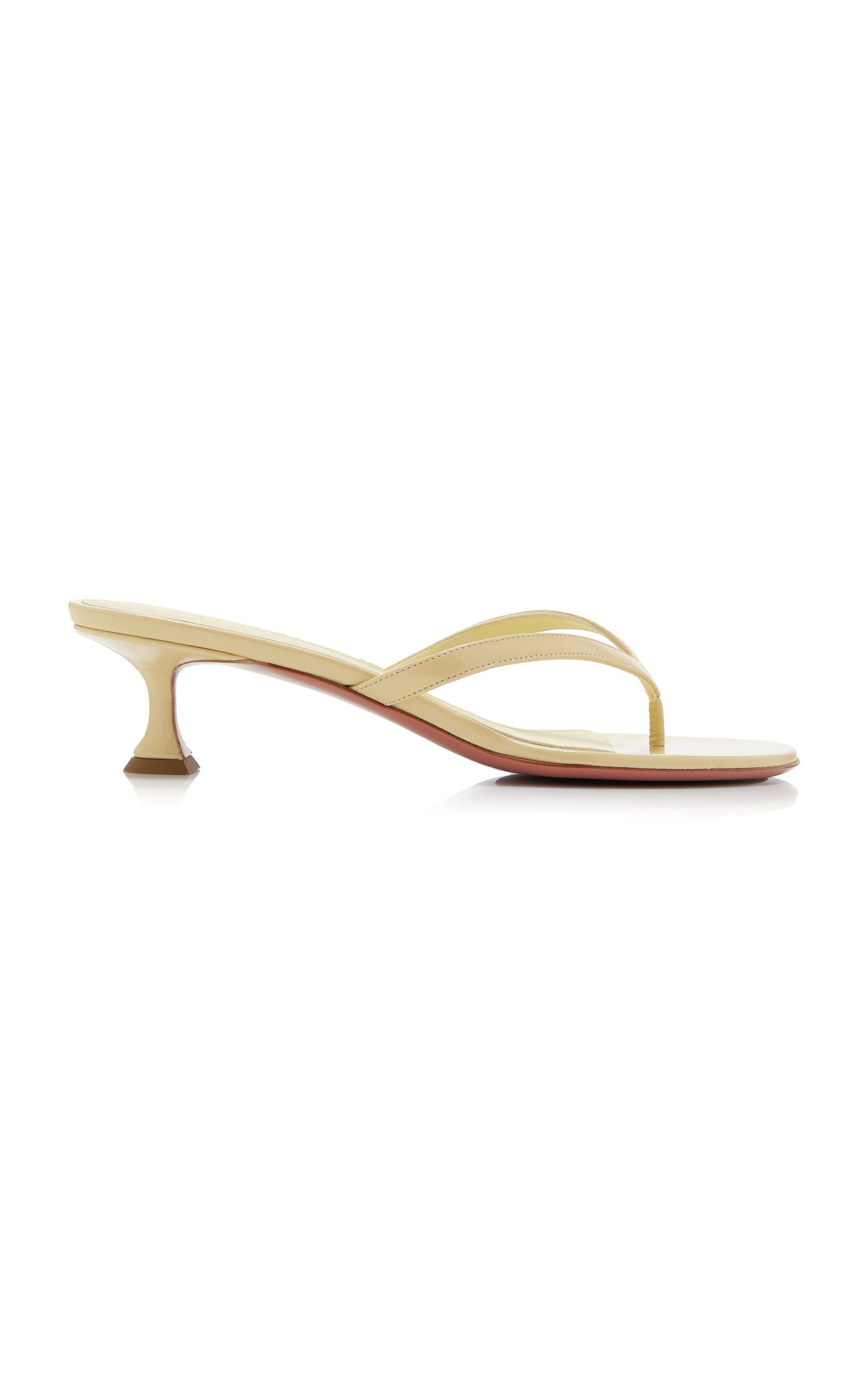 Amina Muaddi Juliette Patent Leather Sandals - Moda Operandi | Moda Operandi (Global)