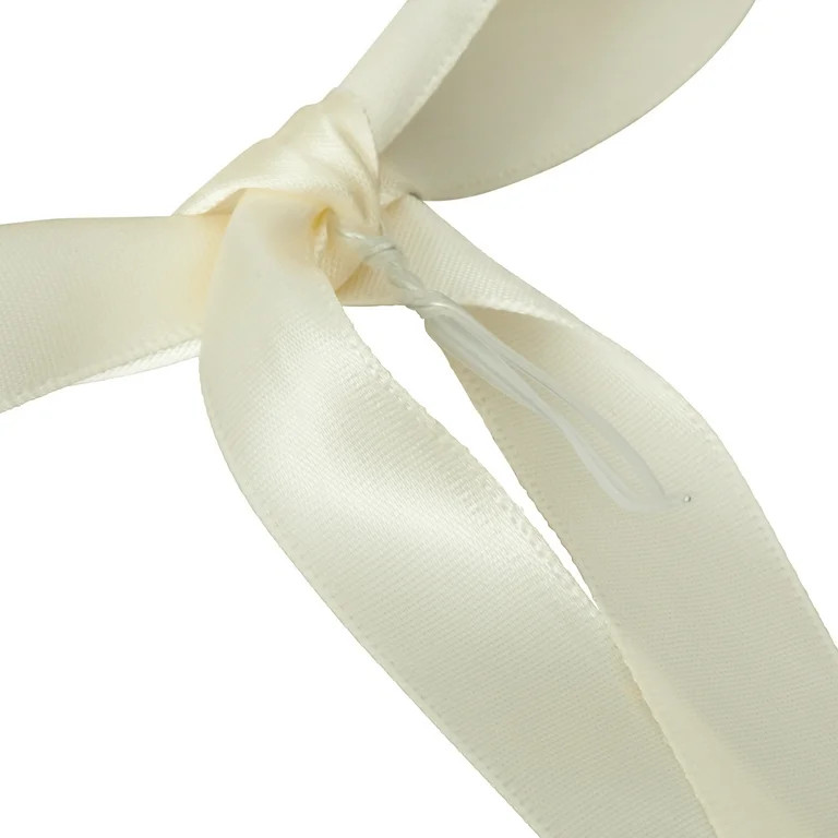 My Texas House Ivory Satin 10 Pack Tie Bows | Walmart (US)