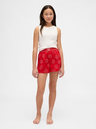 Kids Recycled Flannel PJ Boxer Shorts | Gap (US)