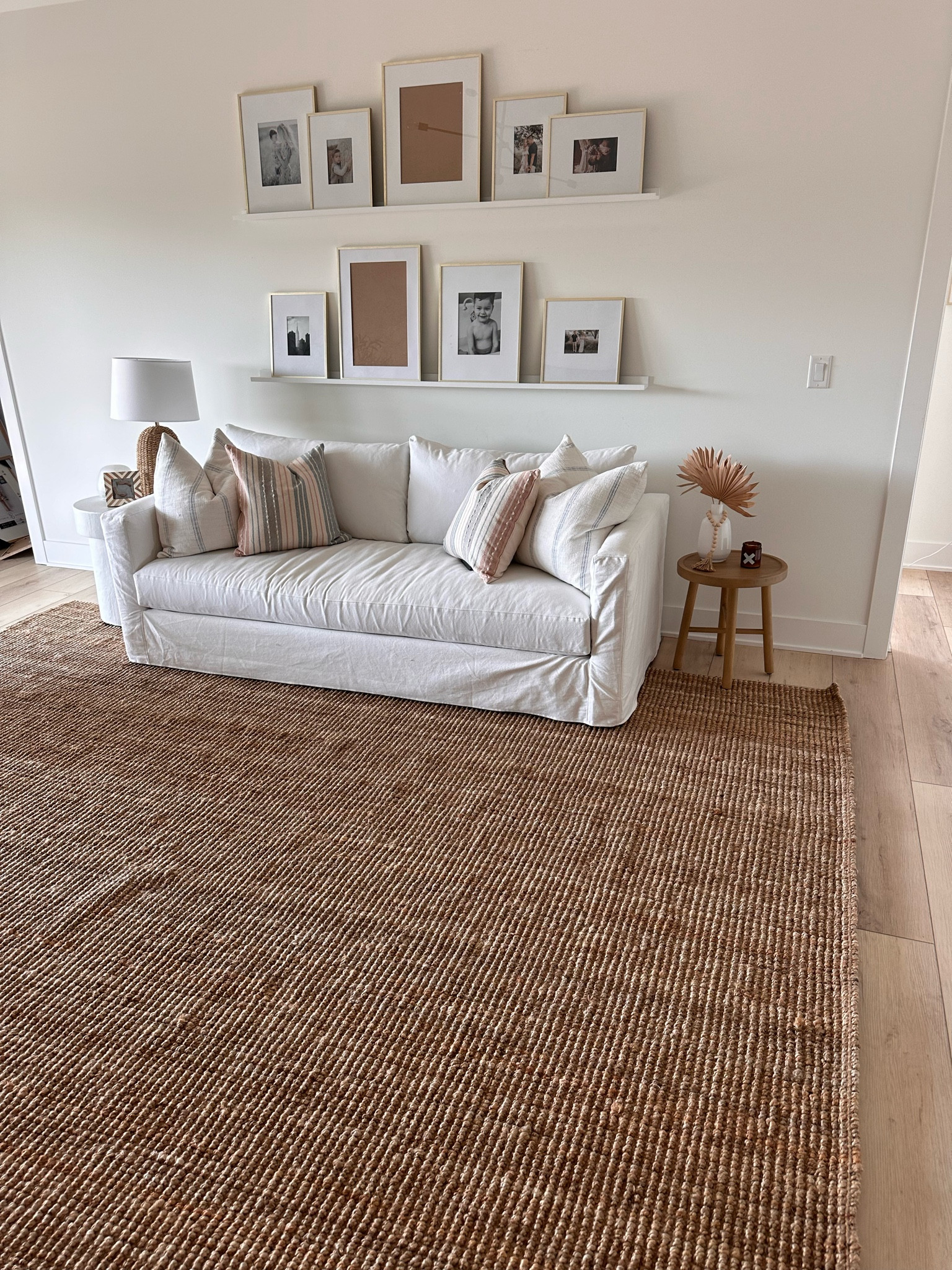 Cozy neutral living room vibes! I loveeee how this space feels, it’s a little book right off our master bedroom 

#LTKStyleTip #LTKSeasonal #LTKHome