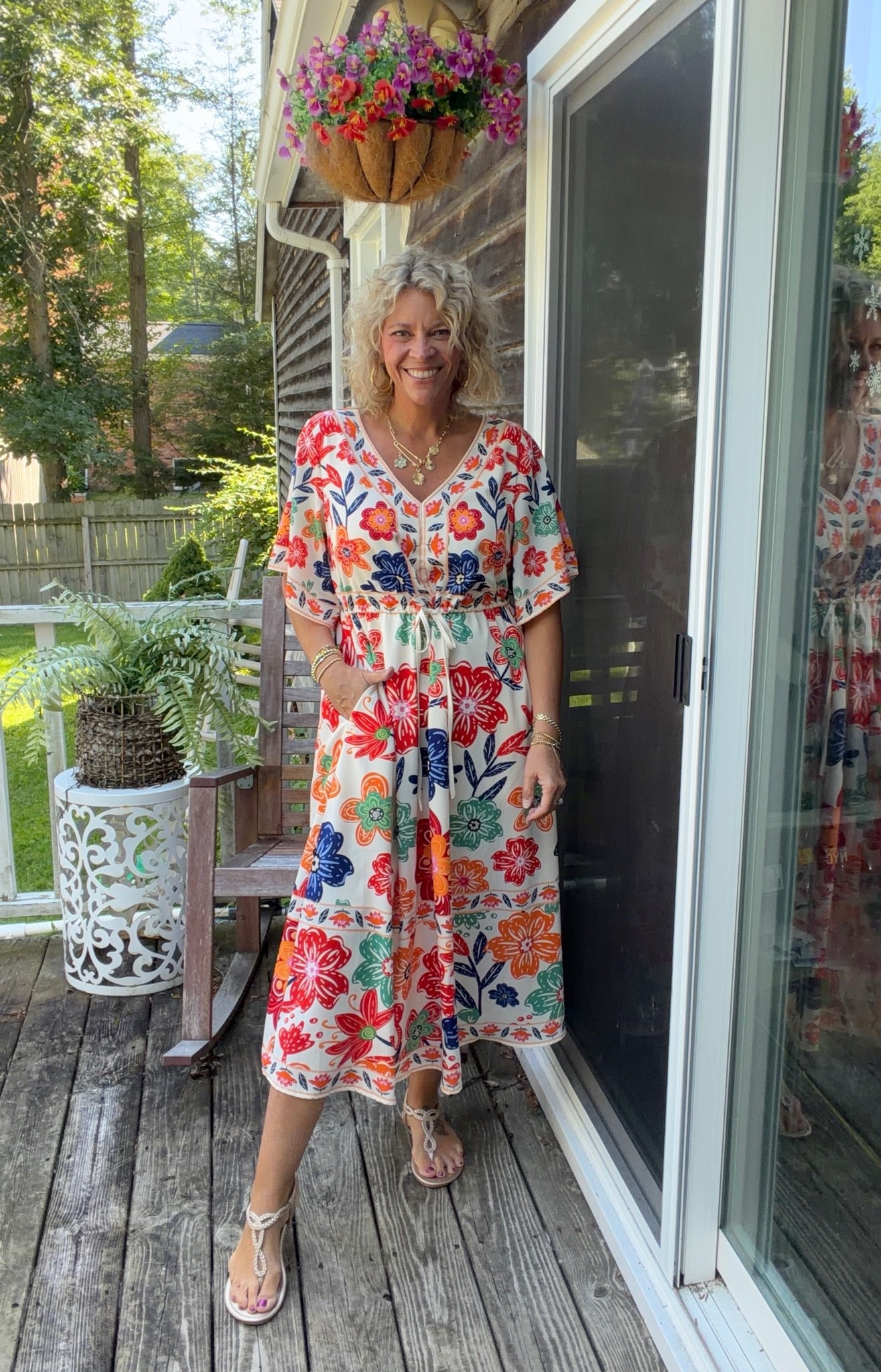 Soft arm friendly midi dress with functional drawstring waist- size 10

#LTKOver40 #LTKMidsize #LTKSeasonal