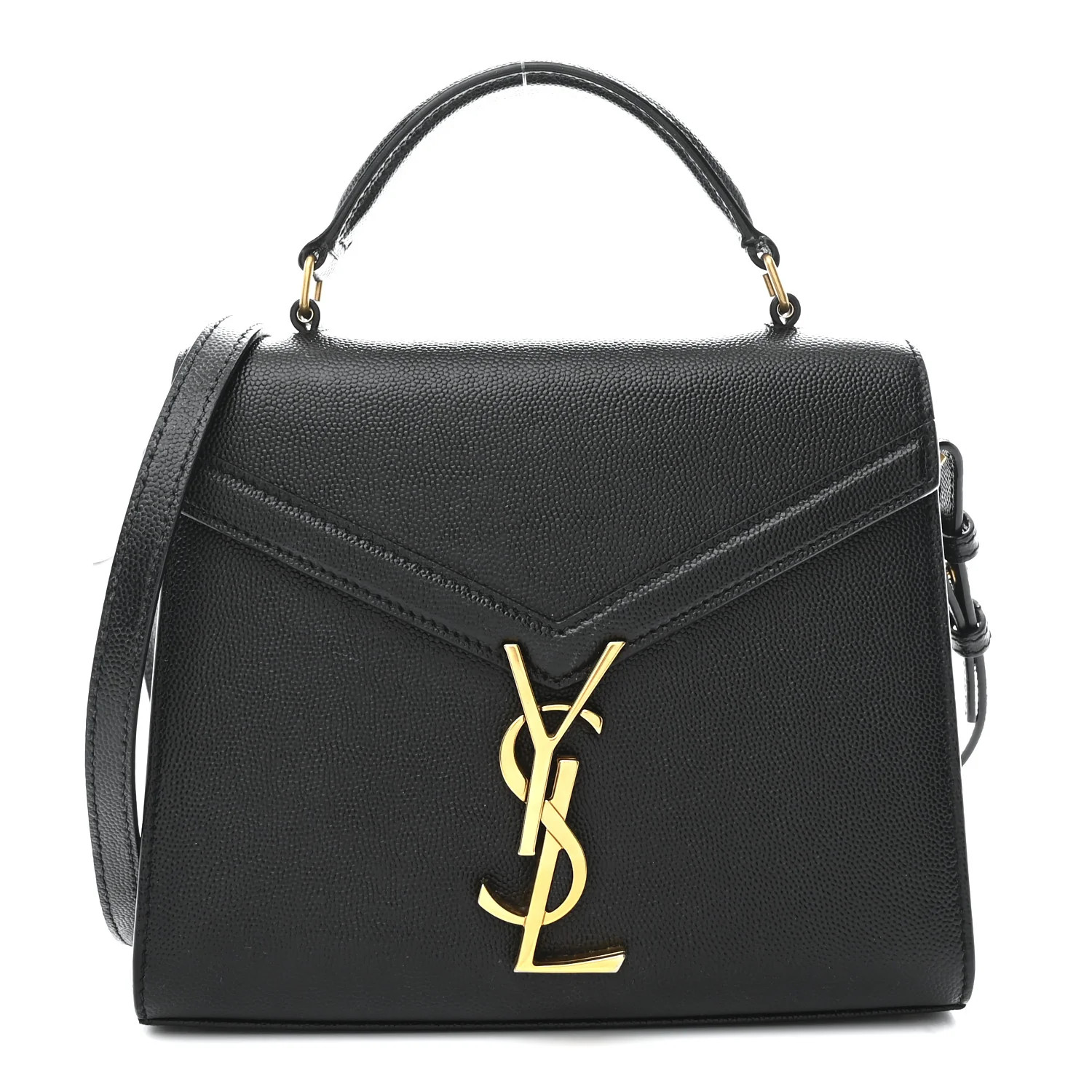 Grain De Poudre Mini Classic Monogram Cassandra Top Handle Black | FASHIONPHILE (US)