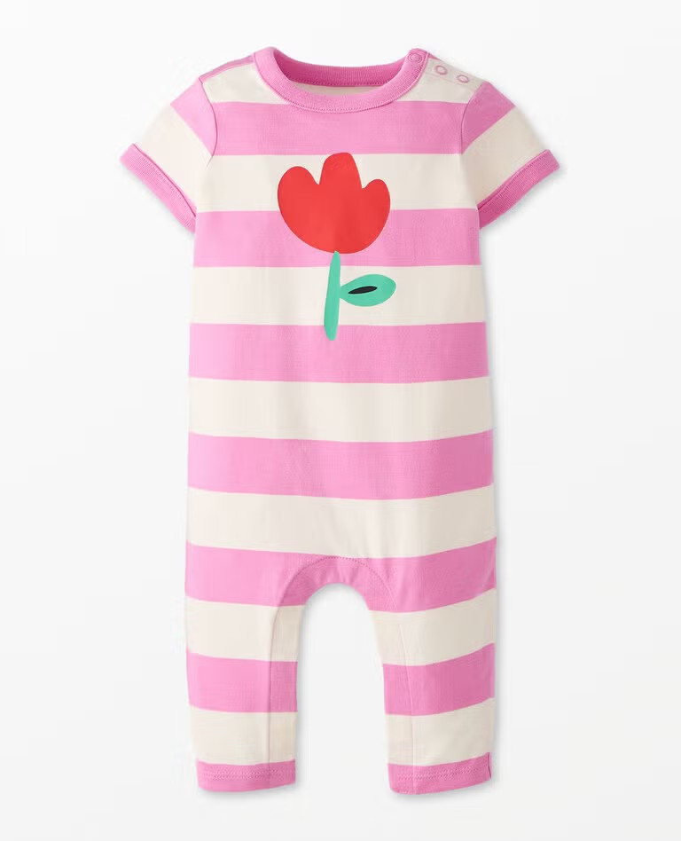 Baby Graphic Romper | Hanna Andersson