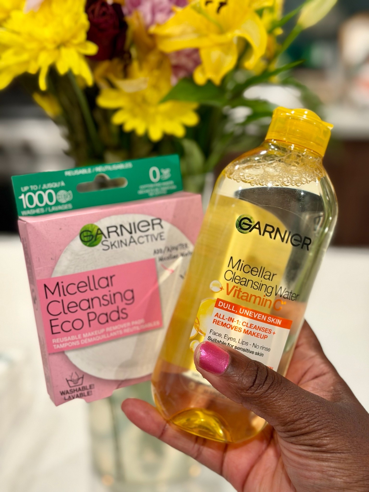Garner Michelle’s Water with Vitamin C cleanses skin, removes makeup and brightens skin.

#LTKselfcare #LTKmorningroutine #LTKBeauty