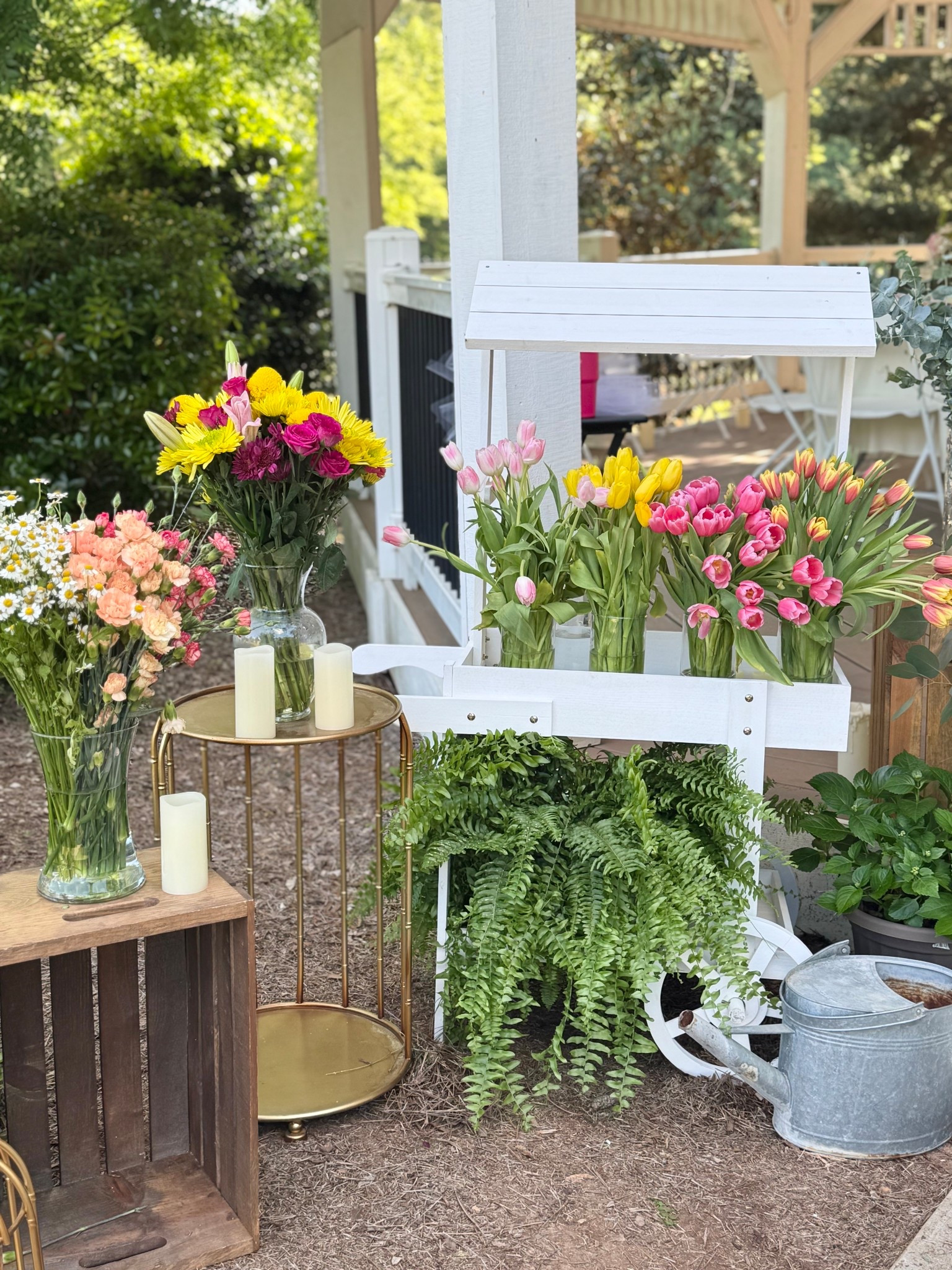 This little cart is a perfect addition to your flower bars for weddings, showers, birthdays and more! We used this at a sweet 16 and will be using it for a teacher appreciation event! 

#LTKSeasonal #LTKParties #LTKHome