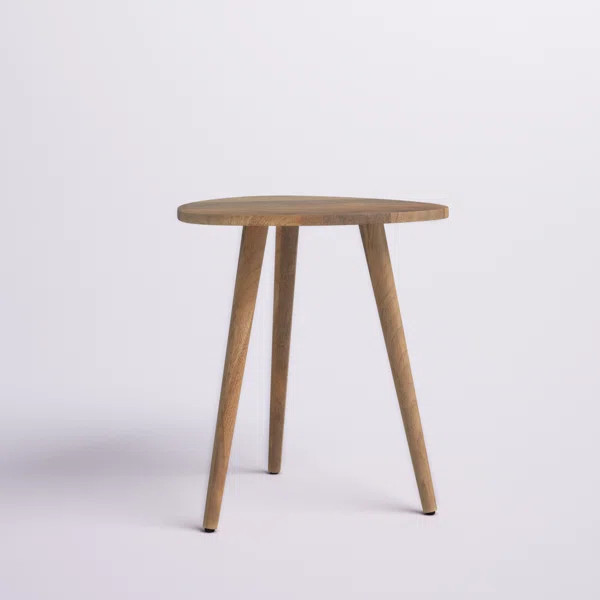 Baird Solid Wood 3-Leg End Table | Wayfair North America