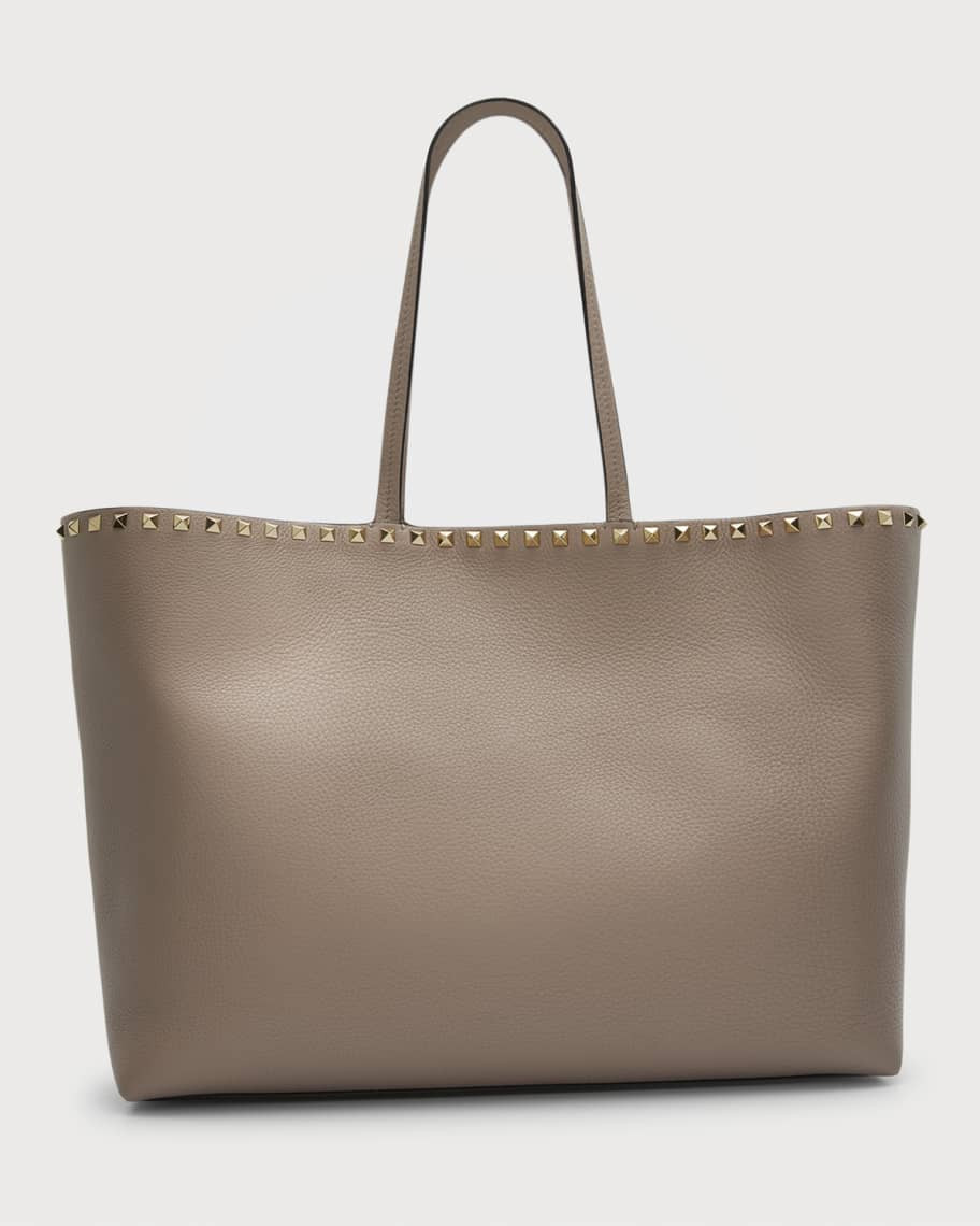 Rockstud Vitello Tote Bag | Neiman Marcus