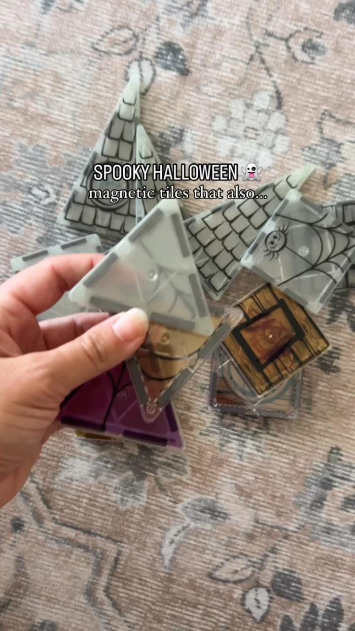 The cutest Halloween themed tile set 🫶🏻👻

#LTKFamily #LTKSeasonal #LTKKids