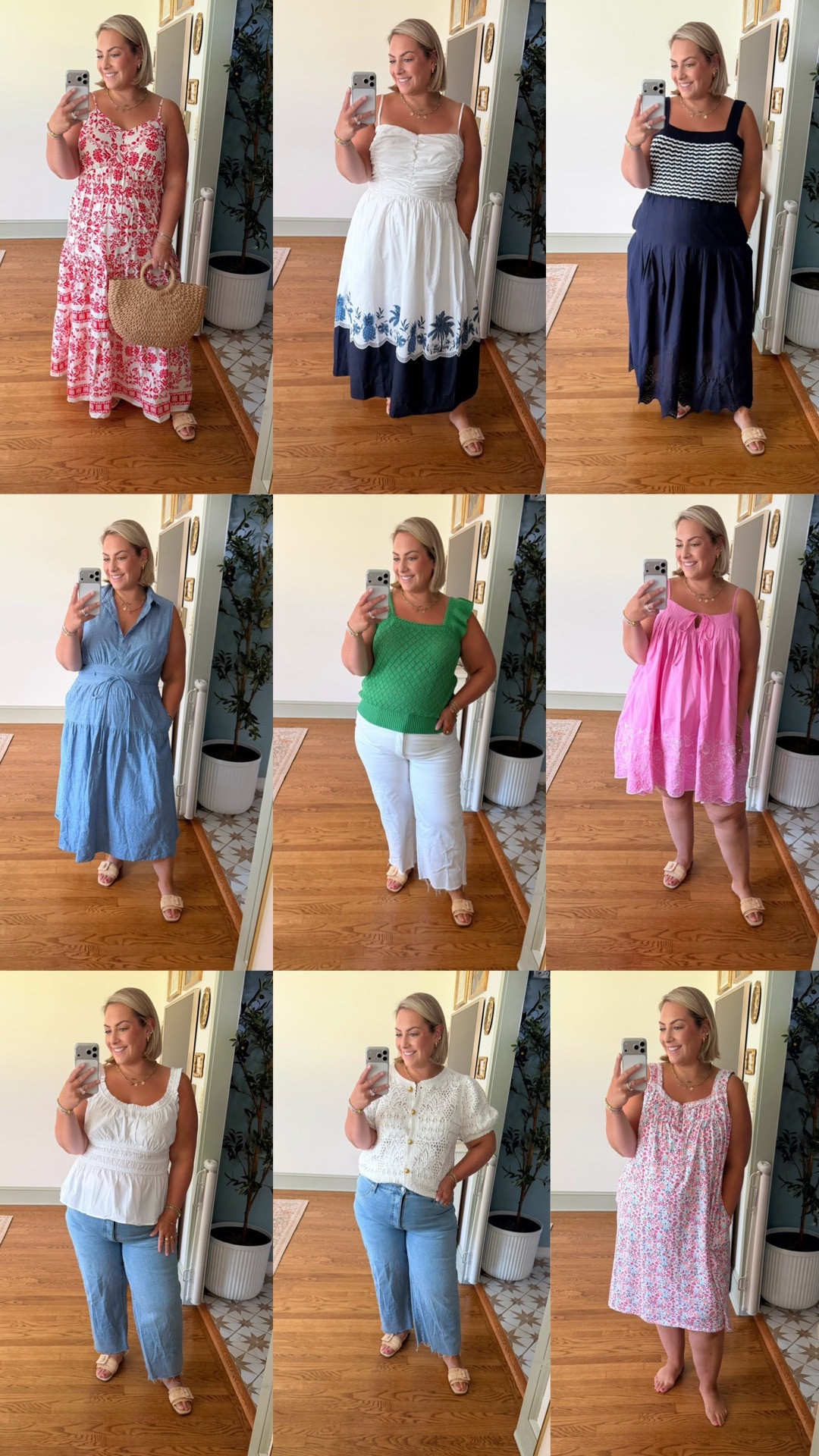 New from Walmart 😍
Pic 1:  XL
Pic 2: XL
Pic 3: XL need the XXL
Pic 4: XL
Pic 5: XXL sweater 20 jeans 
Pic 6: XXL
Pic 7: 1X tank 20 jeans 
Pic 8: XL sweater need the XXL
Pic 9: 2X

#LTKPlusSize #LTKmomlife