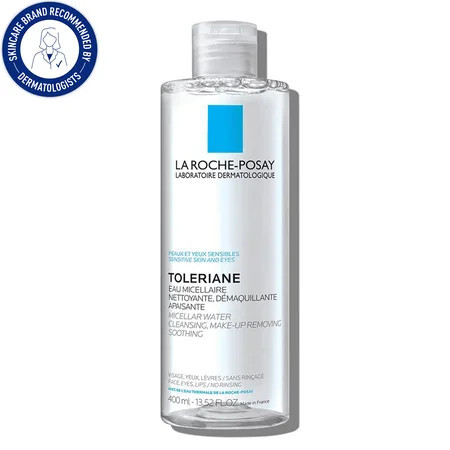 La Roche-Posay Toleriane Micellar Cleansing Water Makeup Remover for Sensitive Skin, 13.52 fl oz | Walmart (US)