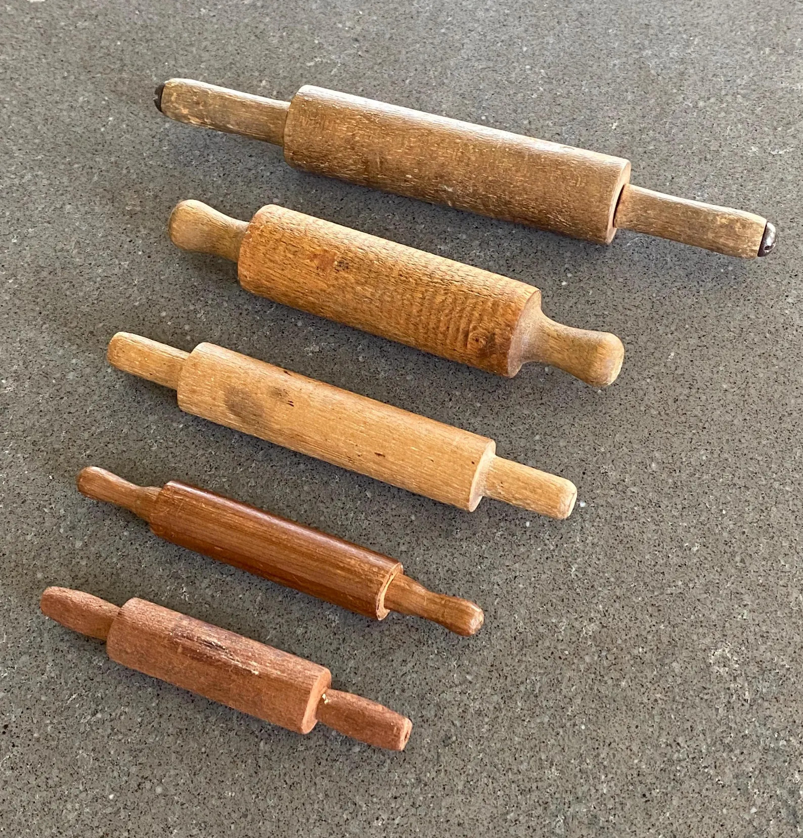 Vintage Rolling Pins Miniature Toy Wooden Handmade Antique Kid's Craft - Etsy | Etsy (US)