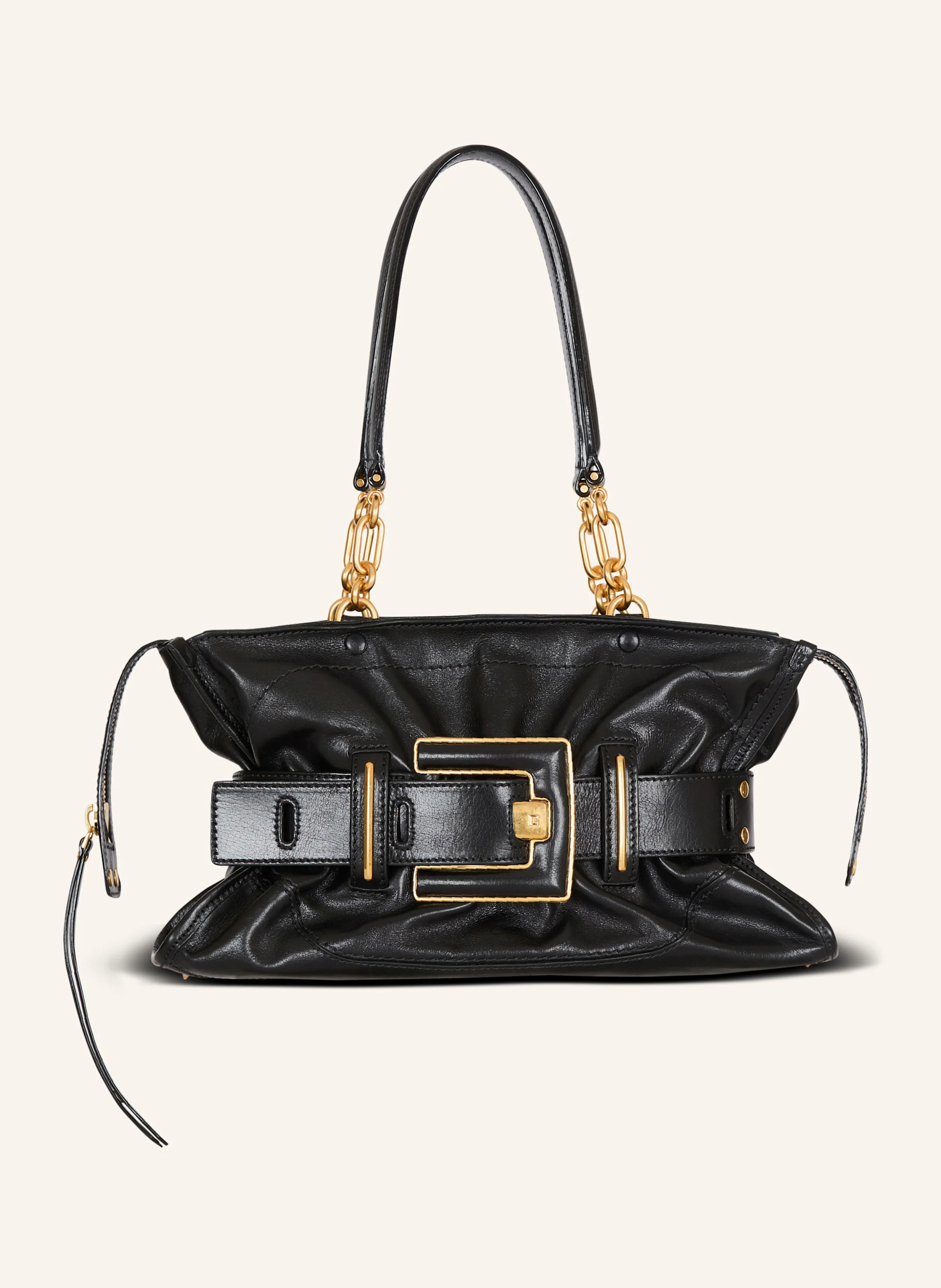 BALMAIN Tasche Anthem aus Kalbsleder in schwarz | Breuninger (DACH)