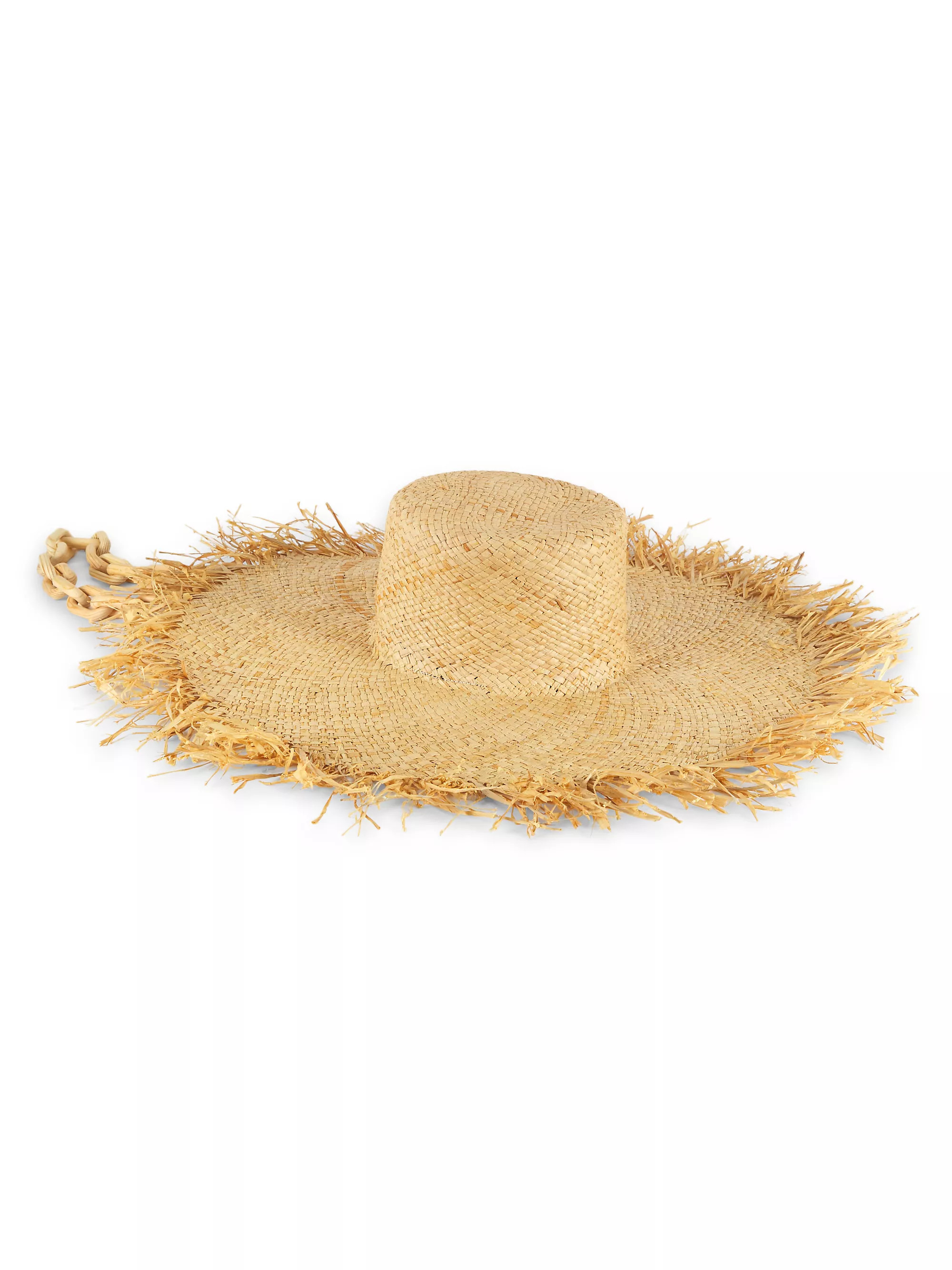 Shop Eugenia Kim Valentina Straw Sunhat | Saks Fifth Avenue | Saks Fifth Avenue