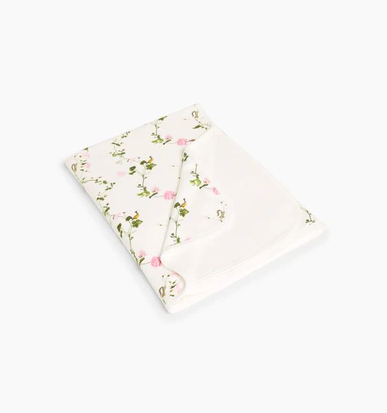 Baby Blanket - Pink Pond Floral | Hill House Home