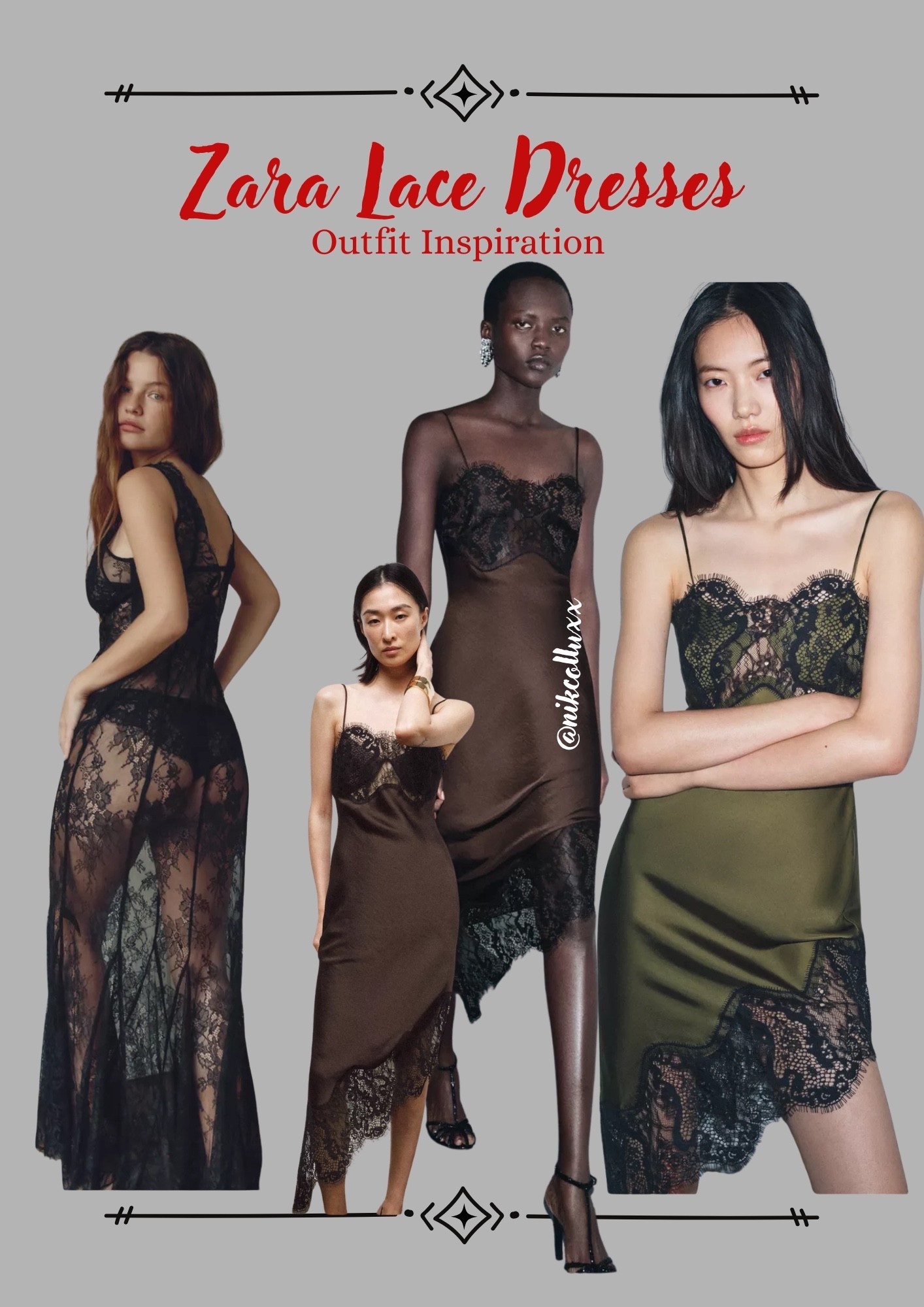 I love everything about  satin  dresses that’s trim in lace detail.
#dresses #zara

#LTKHoliday #LTKFindsUnder100 #LTKSaleAlert