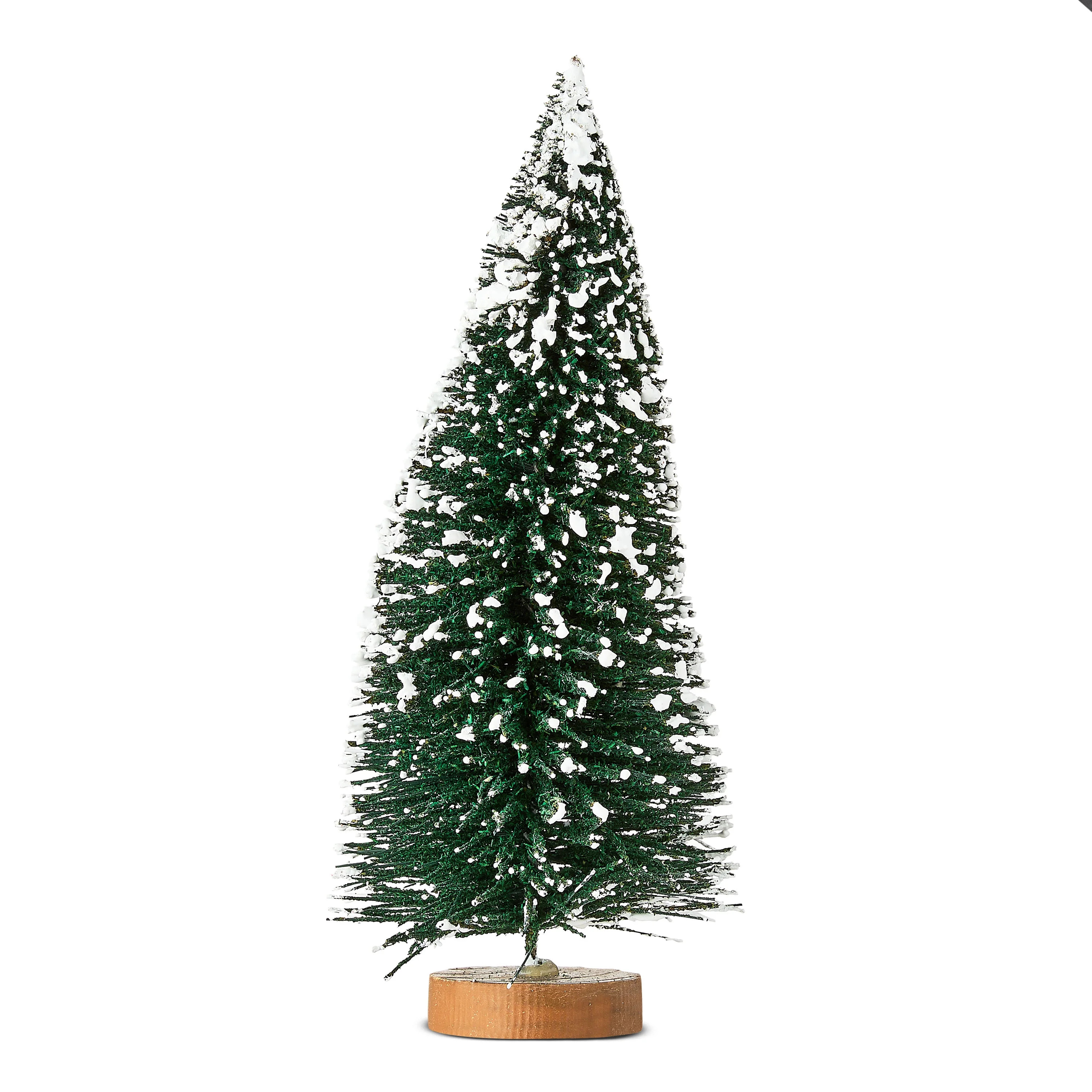 Frosted Christmas Village Pine Tree, Green, 6", by Holiday Time | Walmart (US)