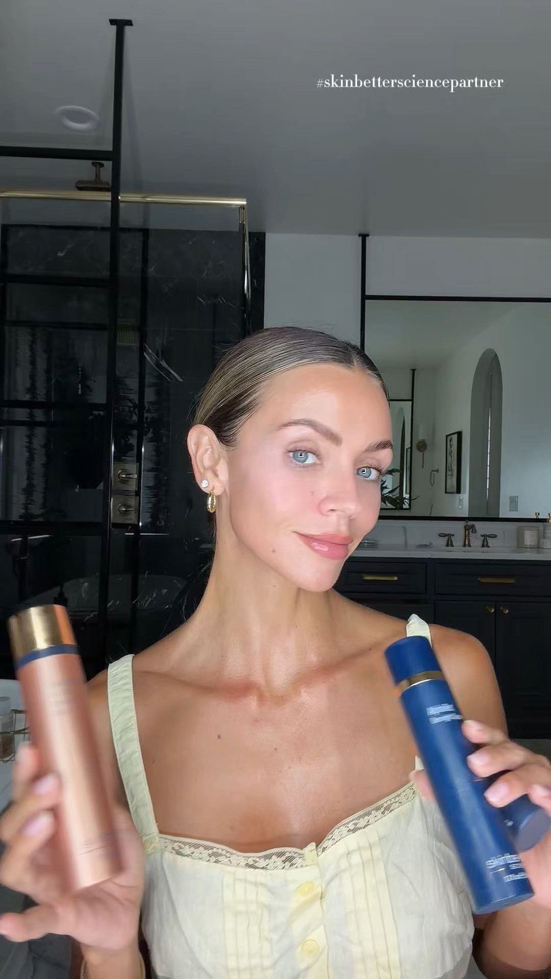 #skinbettersciencepartner My favorite part of the day? Washing off the day and taking a few minutes for my nighttime skincare routine. 🤍✨
I’ve been so excited to partner with @SkinBetter Science because these products have become staples in my routine.
🌙 Even Intensive Skin Tone Correcting Serum helps improve the look of uneven skin tone.
🌙 AlphaRet Overnight Cream is the product I never skip. I love that it combines the benefits of a retinoid with gentle exfoliation to help improve the look of texture, fine lines, and overall skin tone.
🌙 TRIO Rebalancing Moisture Treatment seals everything in with long-lasting hydration and leaves my skin feeling balanced and nourished overnight.
Consistency is everything, and having a simple routine I actually look forward to has made all the difference. 🤍#skinbetterpartner #skinbetter #nightroutine @shop.ltk #liketkit