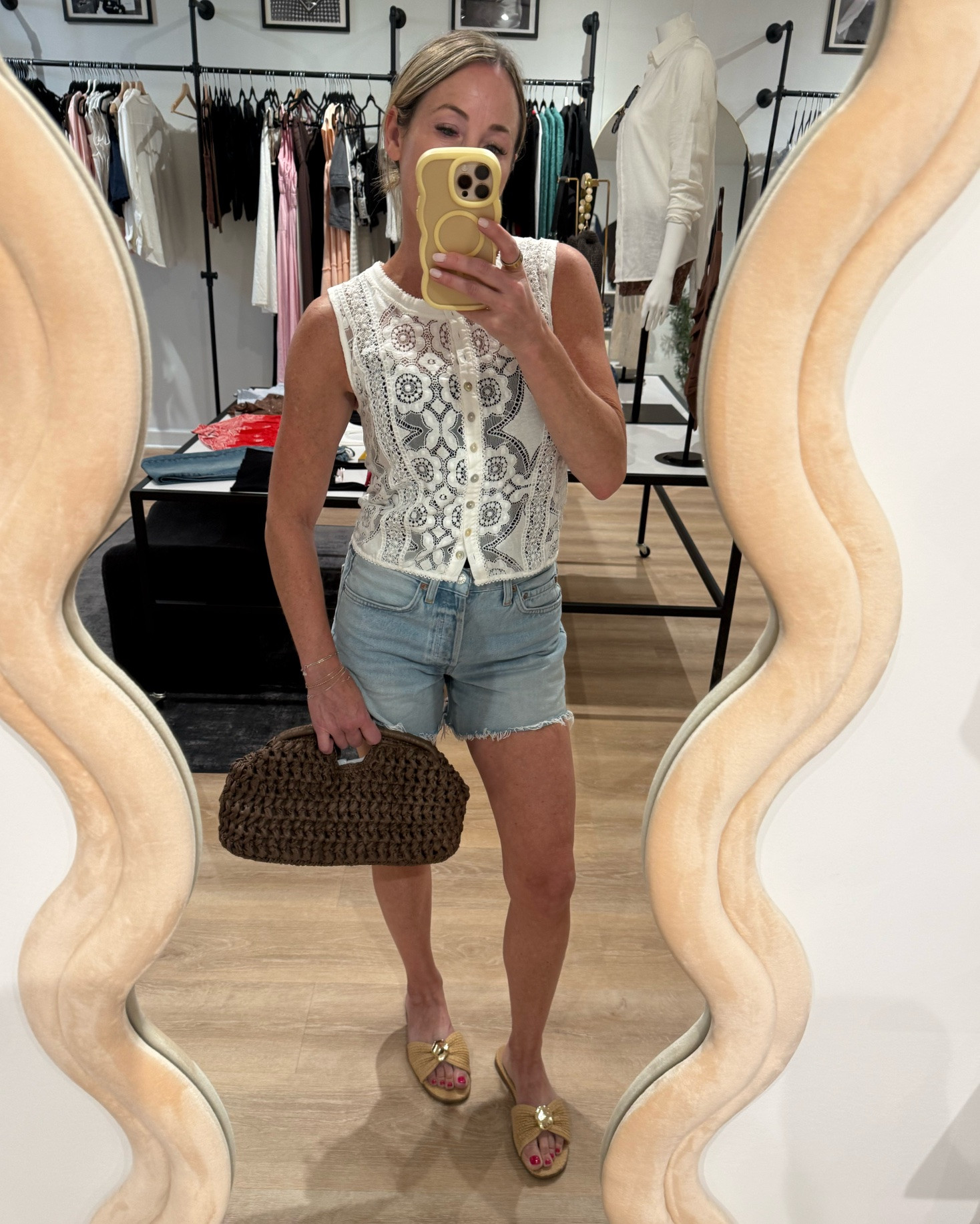 The denim shorts every fashion girl has on repeat this summer 🤍
AGOLDE shorts are worth the hype. The fit, the wash, the effortless vibe… so good.

#AGOLDE #AGOLDEshorts #denimshorts #summerdenim #everydaystyle #ltkstyle #ltkfashion #liketkit #summeroutfit #casualchic #elevatedcasual #momstyle #effortlessstyle #denimlook #fashionfinds #capsulewardrobe #ootd #styleover40 #wearonrepeat #streetstylefashion

#LTKOver40 #LTKSeasonal #LTKootd