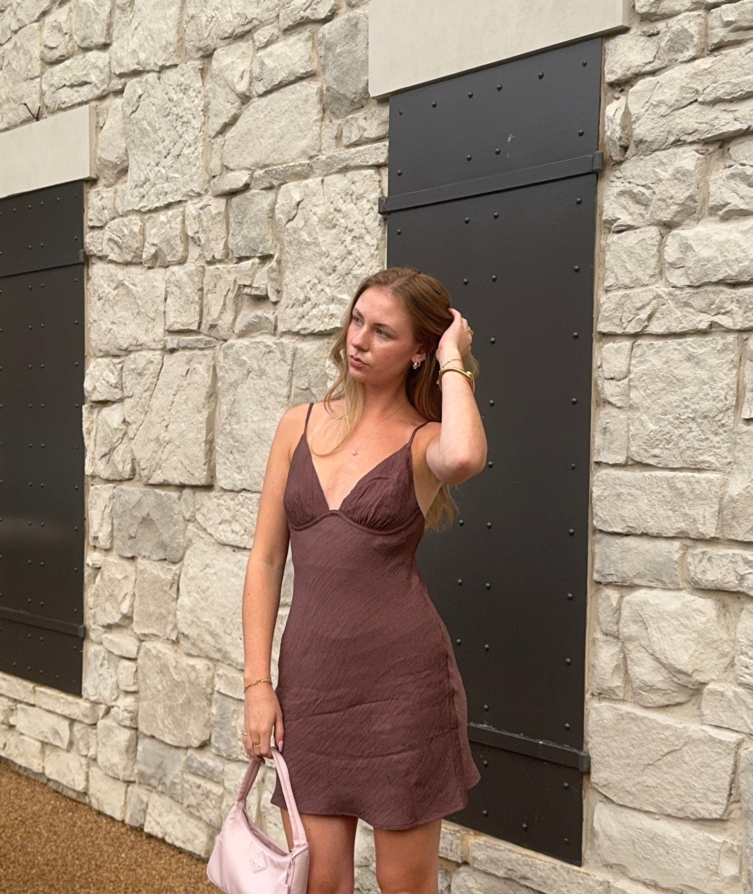Anniversary date night dress from @Princess Polly US 🤎🤎

#LTKdayinmylife #LTKPetite #LTKootd