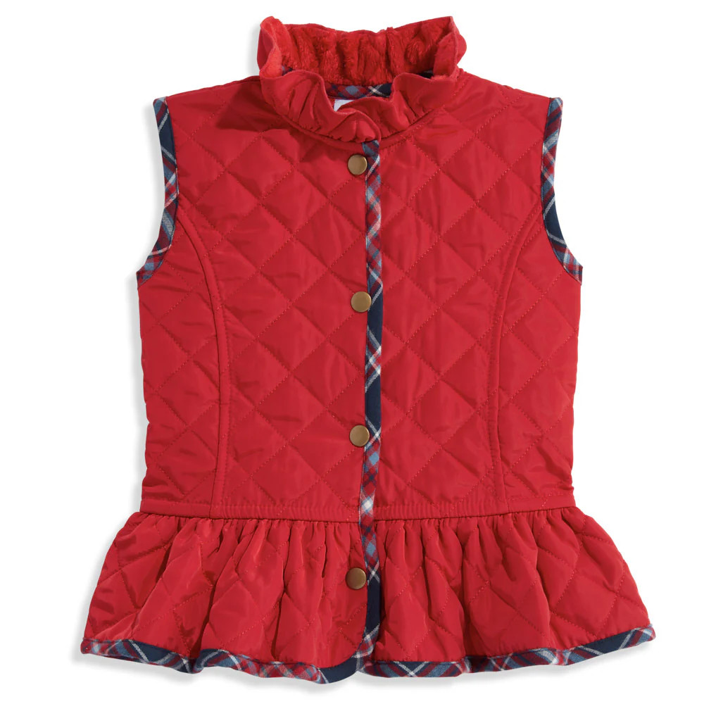 Peplum Puffer Vest | bella bliss 