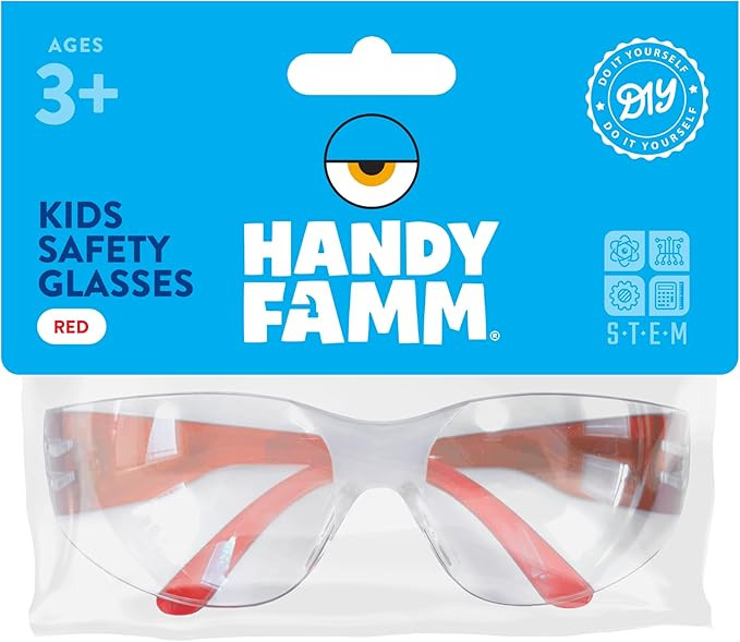 Kids' Safety Glasses, Lightweight Scratch Resistant Protective Eyewear for Children, Goggles for ... | Amazon (US)