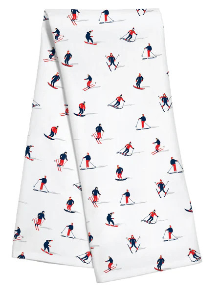Kitchen Towel - Skiers | Toss Designs