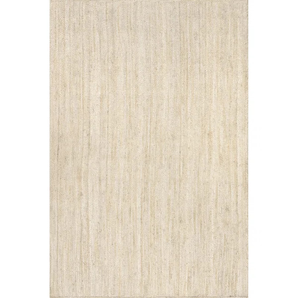 Cruise Handmade Braided Jute Area Rug in Off White | Wayfair North America