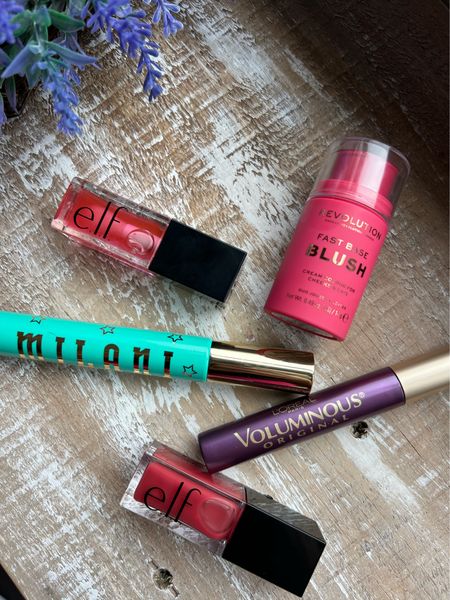 Some new makeup products I’m trying. Lip oil, violet mascara, tubing mascara and cream blush for cheeks and lips. 

Elf cosmetics, Milani Tubing Mascara, Revolution Fast Base Blush, lip oil, L’oreal Voluminous mascara, violet mascara


#LTKfindsunder50 #LTKbeauty