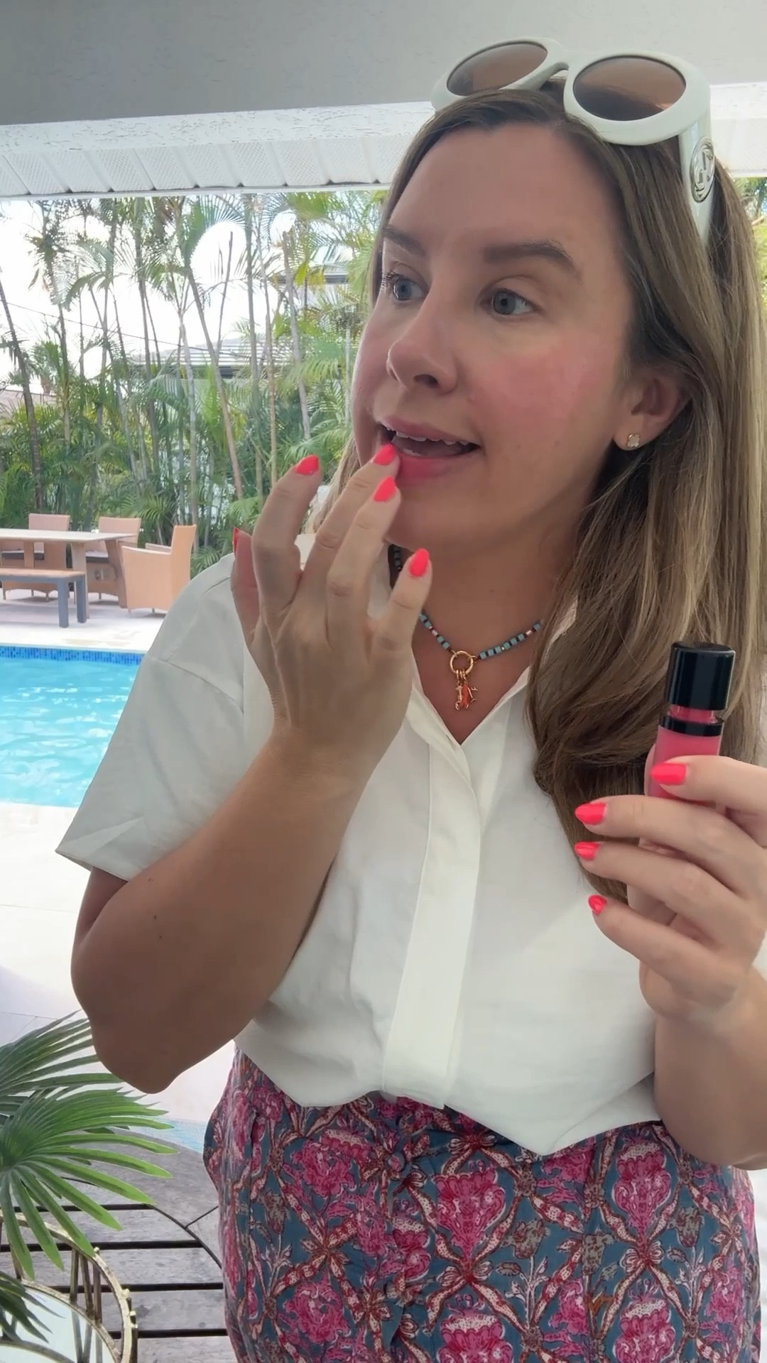 I’m a blush girl- I never leave home without it. I’d honestly call myself a connoisseur at this point 🫣
It took me forever to try liquid blush, but I get it now. It’s buildable, more sheer, and gives that natural “just got some sun” flush. Super dewy in the best way.
Perfect for summer when you don’t want a ton of makeup… and I may or may not be dabbing a little on my lips for a matching glossy look too. 
I’m wearing the shade “Flirty."

#LTKootd #LTKBeauty #LTKgrwm