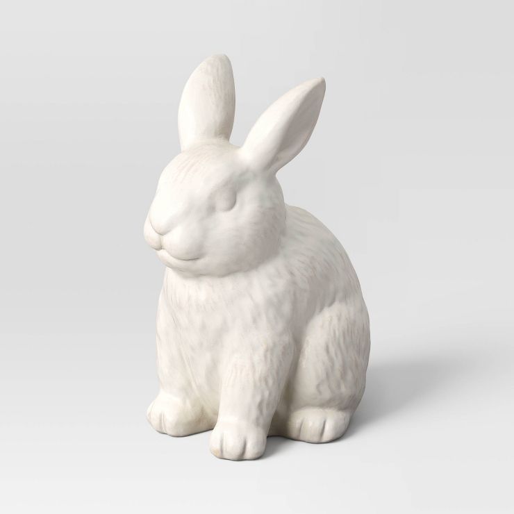 Ceramic Large Easter Bunny Figural Cream - Threshold™ | Target
