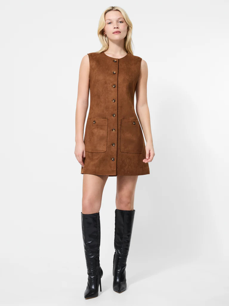 Lany Suedette Dress | French Connection (US)