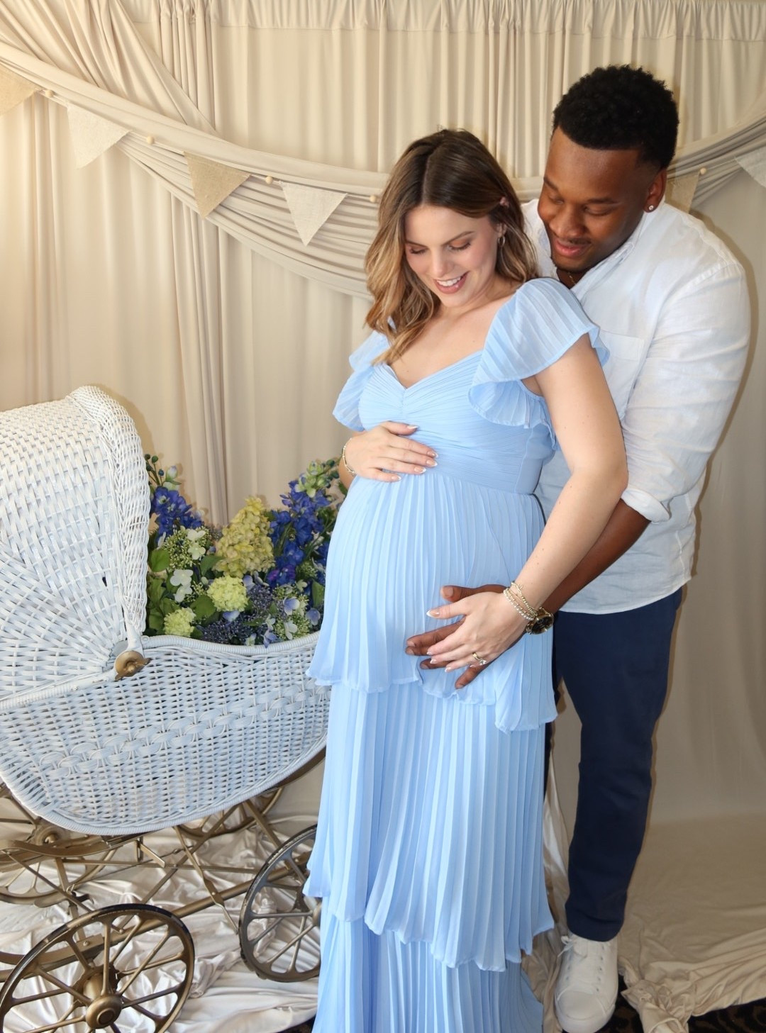 Mom & Dad 🩵 Celebrating our sweet baby together at the most special shower  

#LTKBaby #LTKMens #LTKBump