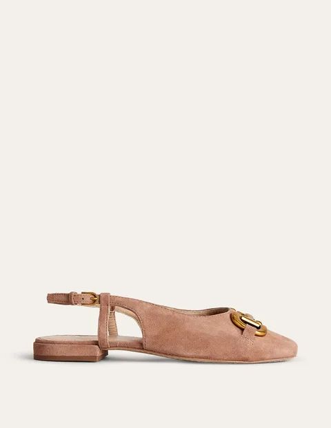 Iris Snaffle Slingback Flats | Boden (US)