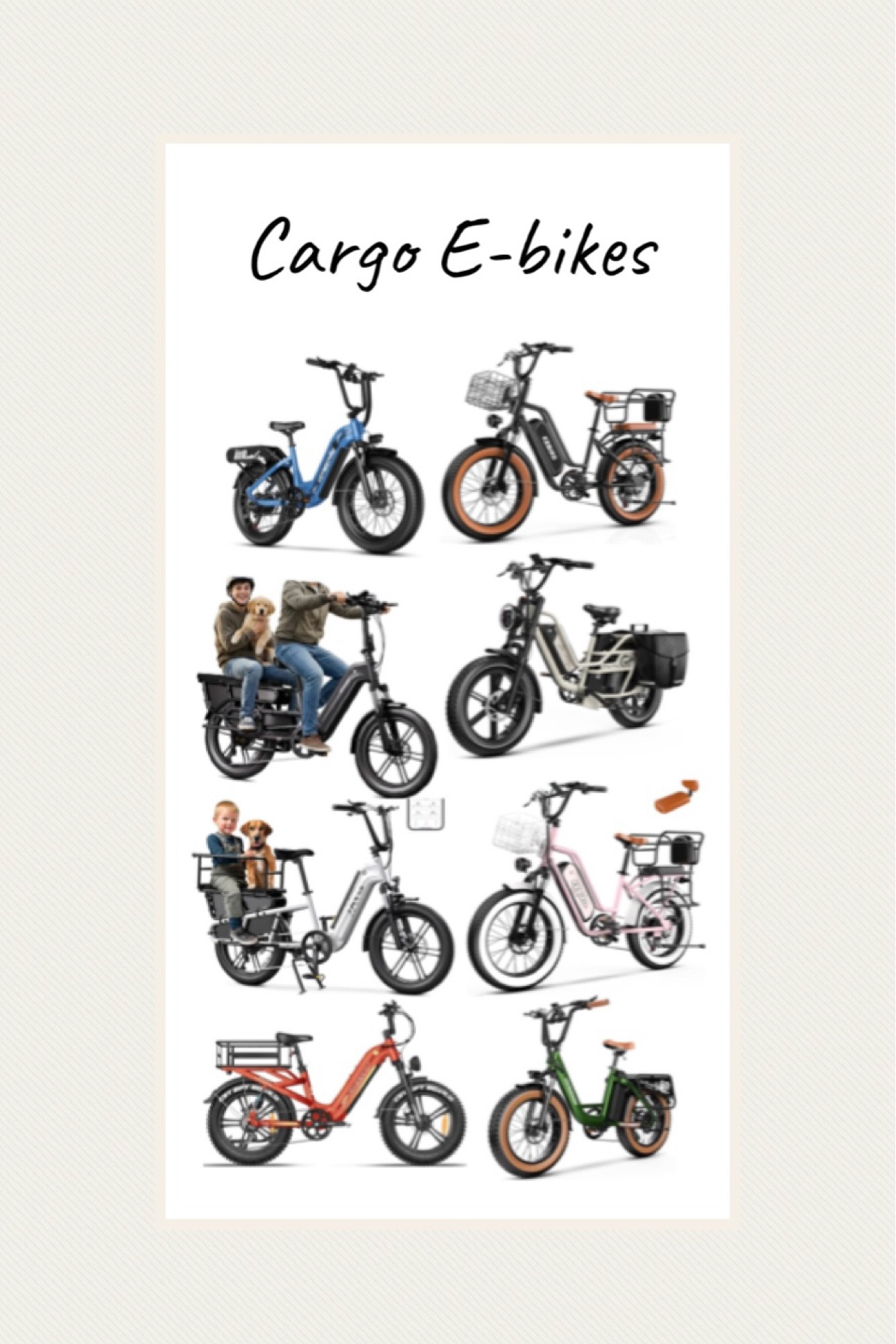 Cargo E-Bikes 🚲

#ebike #amazon 