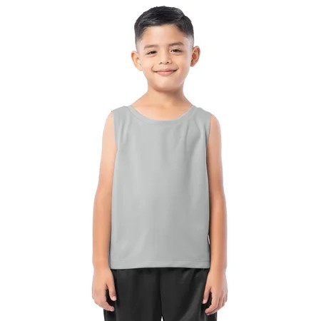 Athletic Works Boys Core Active Muscle Tank Top, Sizes 4-18 & Husky | Walmart (US)
