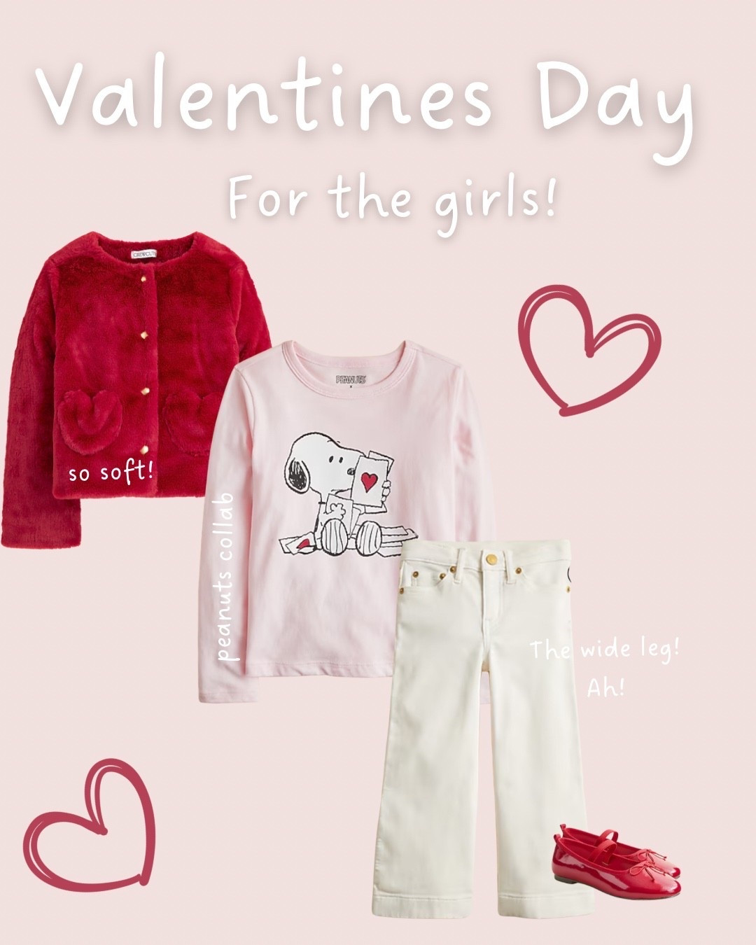 Valentine’s Day outfit for the girls 💕 Soft layers, sweet details, and wide-leg perfection—all from J.Crew. Obsessed with this cozy-cute combo for school, playdates, or a fun V-Day outing 🥰



#LTKkids #JcrewKids #ValentinesDayStyle #KidsFashion #MiniStyle #LTKSeasonal

#LTKootd #LTKBaby #LTKdayinmylife