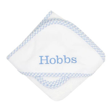 Check Hooded Towel Set | Classic Whimsy