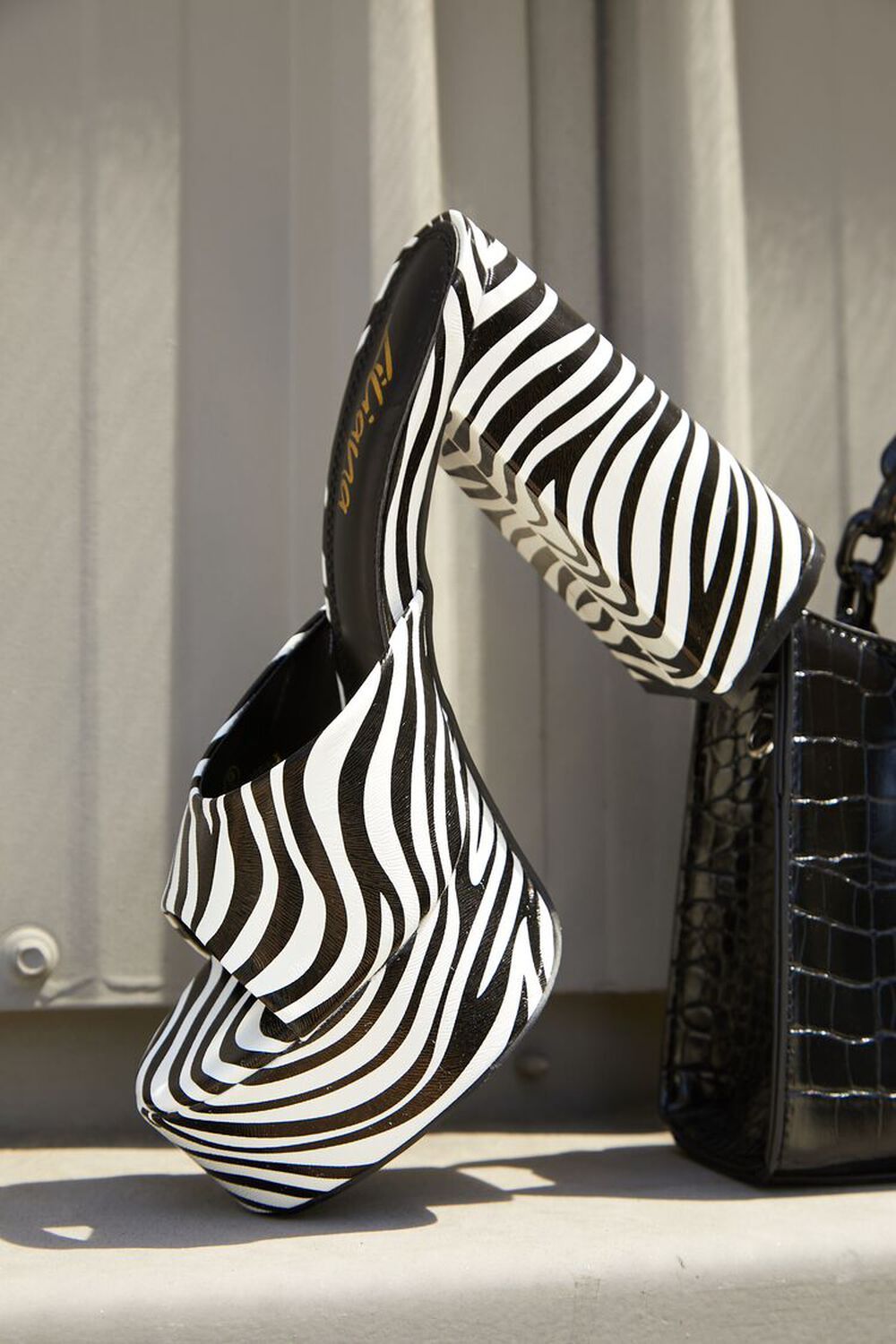 Zebra Print Platform Heels | Forever 21 | Forever 21 (US)