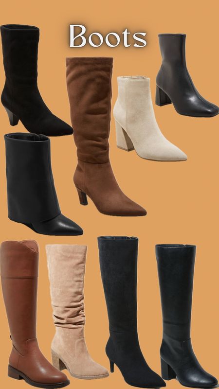 Boots on sale 


Tall boots | knee high boots | heeled boots | wide calf boots | fall boots | winter boots 

#LTKfindsunder50 #LTKshoecrush #LTKsalealert
